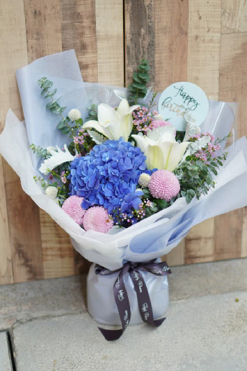 H60 - Blue Serenity Bouquet